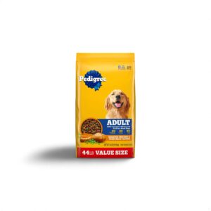 Pedigree Complete Nutrition Roasted Chicken, Rice & Vegetable Dry Dog Food For Adult Dog, 44 Lb Bag