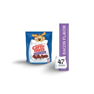 Canine Carry Outs Bacon Flavor Dog Treats, 47oz Bag