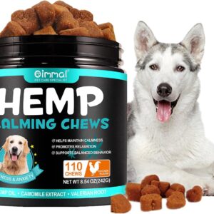 Hemp Calming Chews for Dogs - 110PCS (Chicken Flavor)