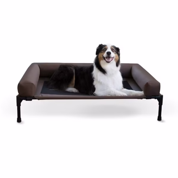 K&H Original Bolster Elevated Pet Bed, Large (42"x30"x7") - Image 2