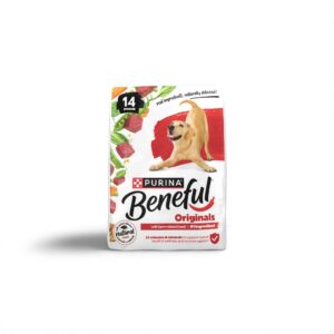Purina Beneful Originals Dry Dog Food – Farm-Raised Beef, 14 lb