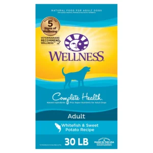 Wellness Complete Health Whitefish & Sweet Potato Dry Dog Food