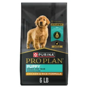 Purina Pro Plan Shredded Blend Chicken & Rice Puppy Formula Dry Dog Food