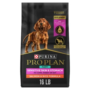 Purina Pro Plan Sensitive Skin & Stomach Formula Salmon & Rice Dry Puppy Food